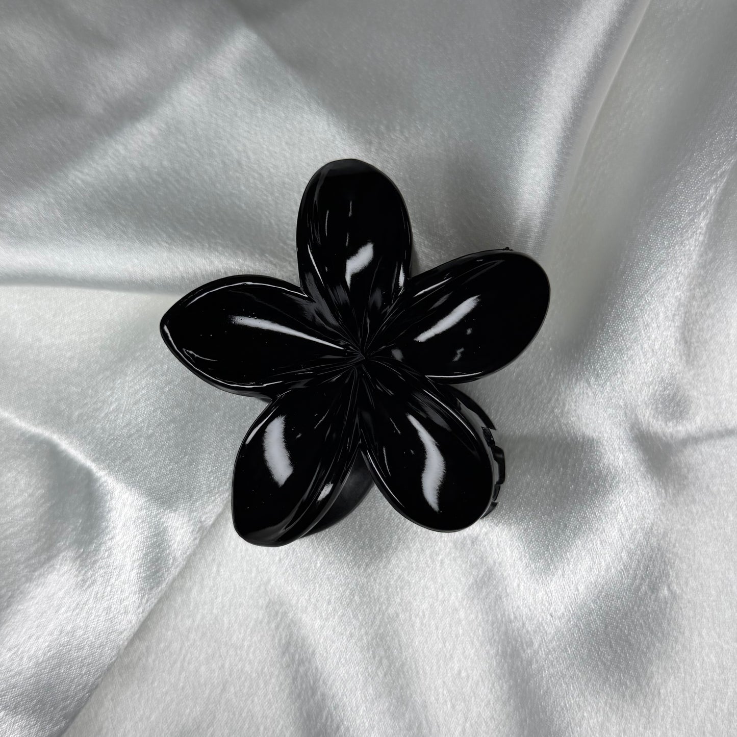 Pince fleur de monoï - Noir Intemporel