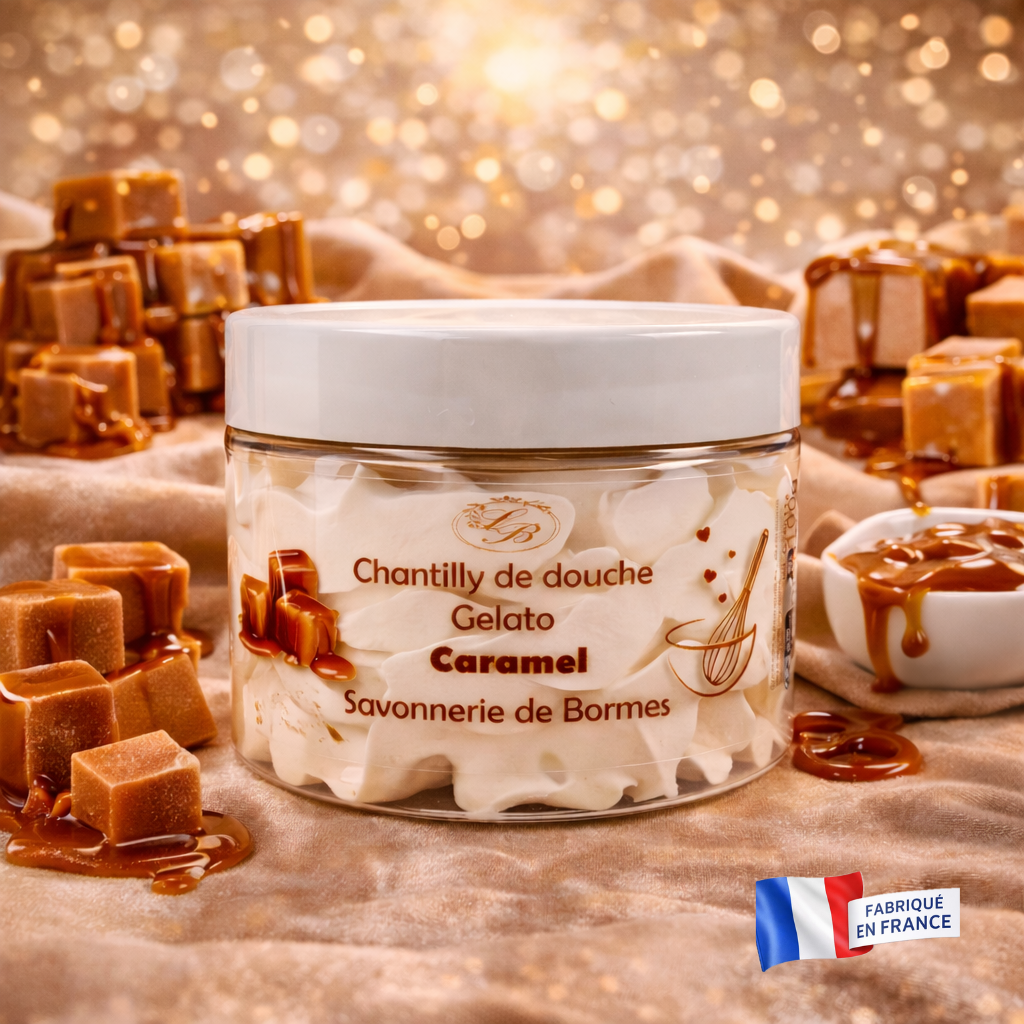 Chantilly de douche -Caramel