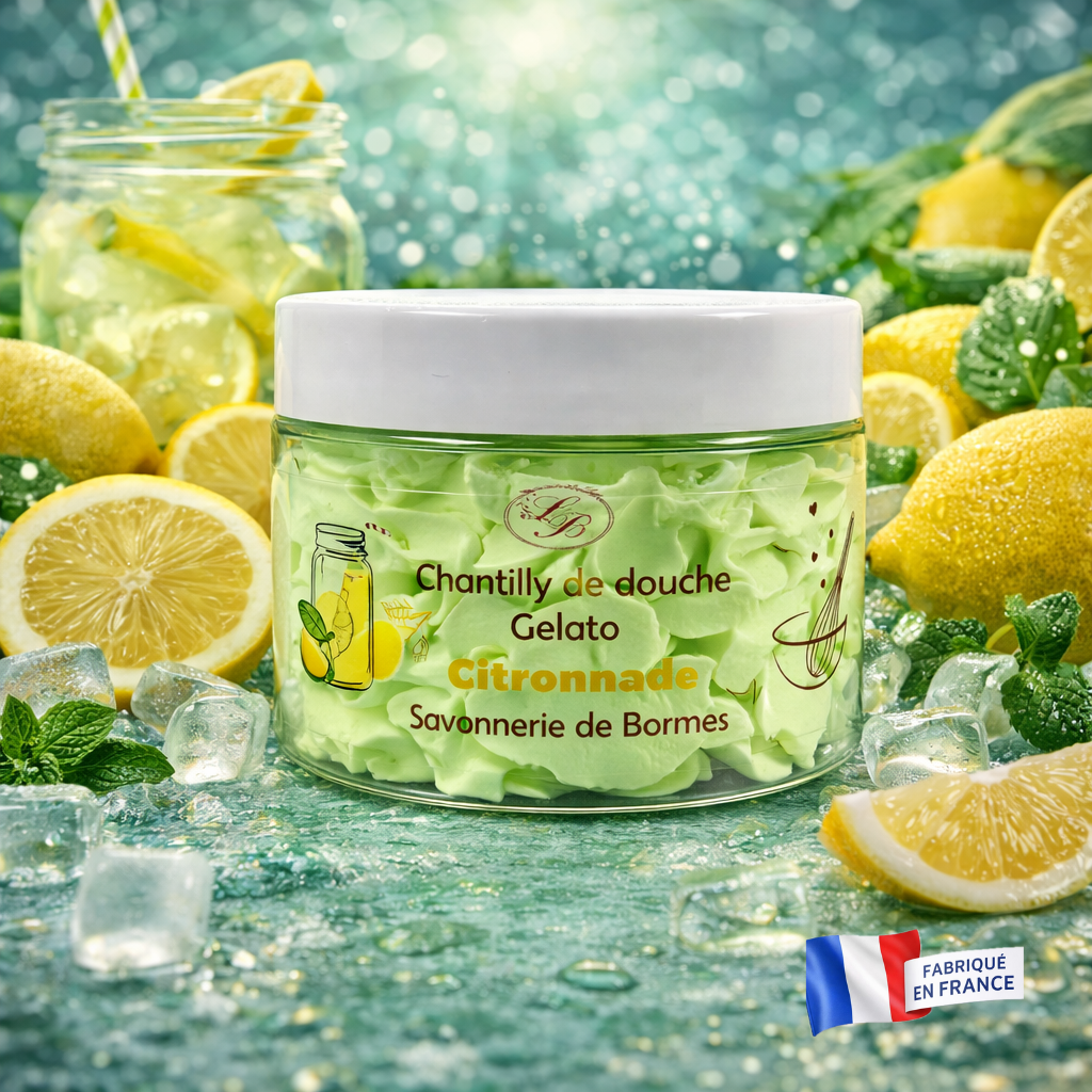 Chantilly de douche -Citronnade