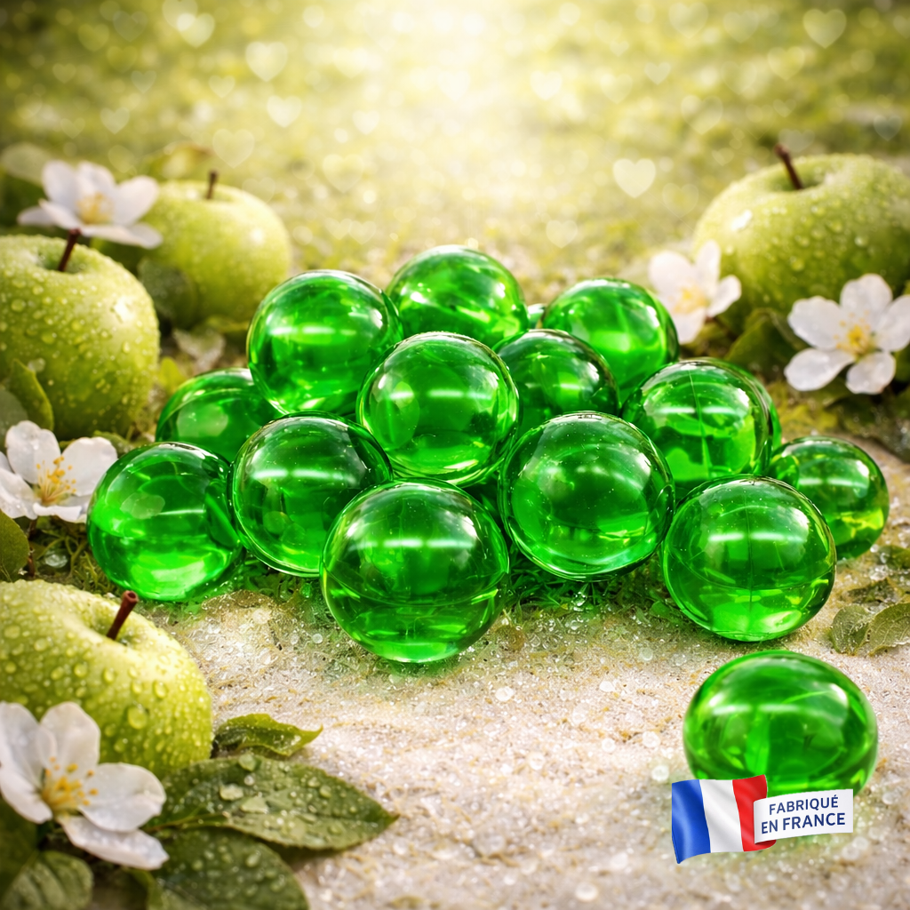 Perles de bain -Pomme (lot de 2)