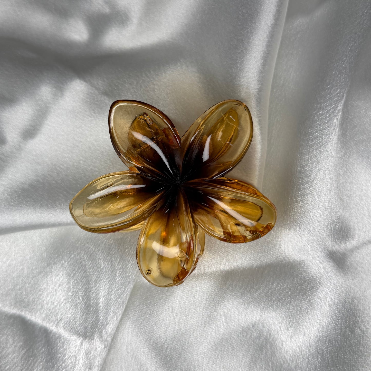 Pince fleur de monoï - Caramel Chic