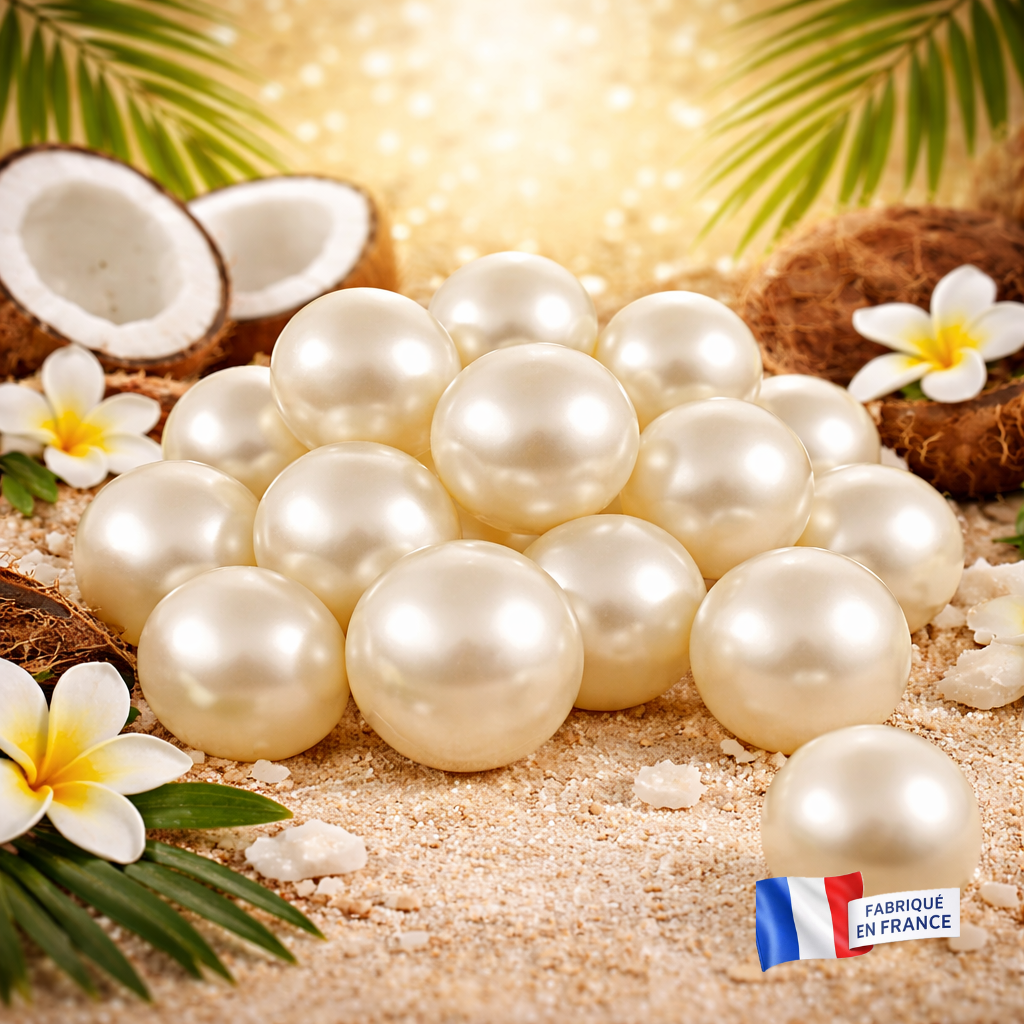 Perles de bain -Coco (lot de 2)