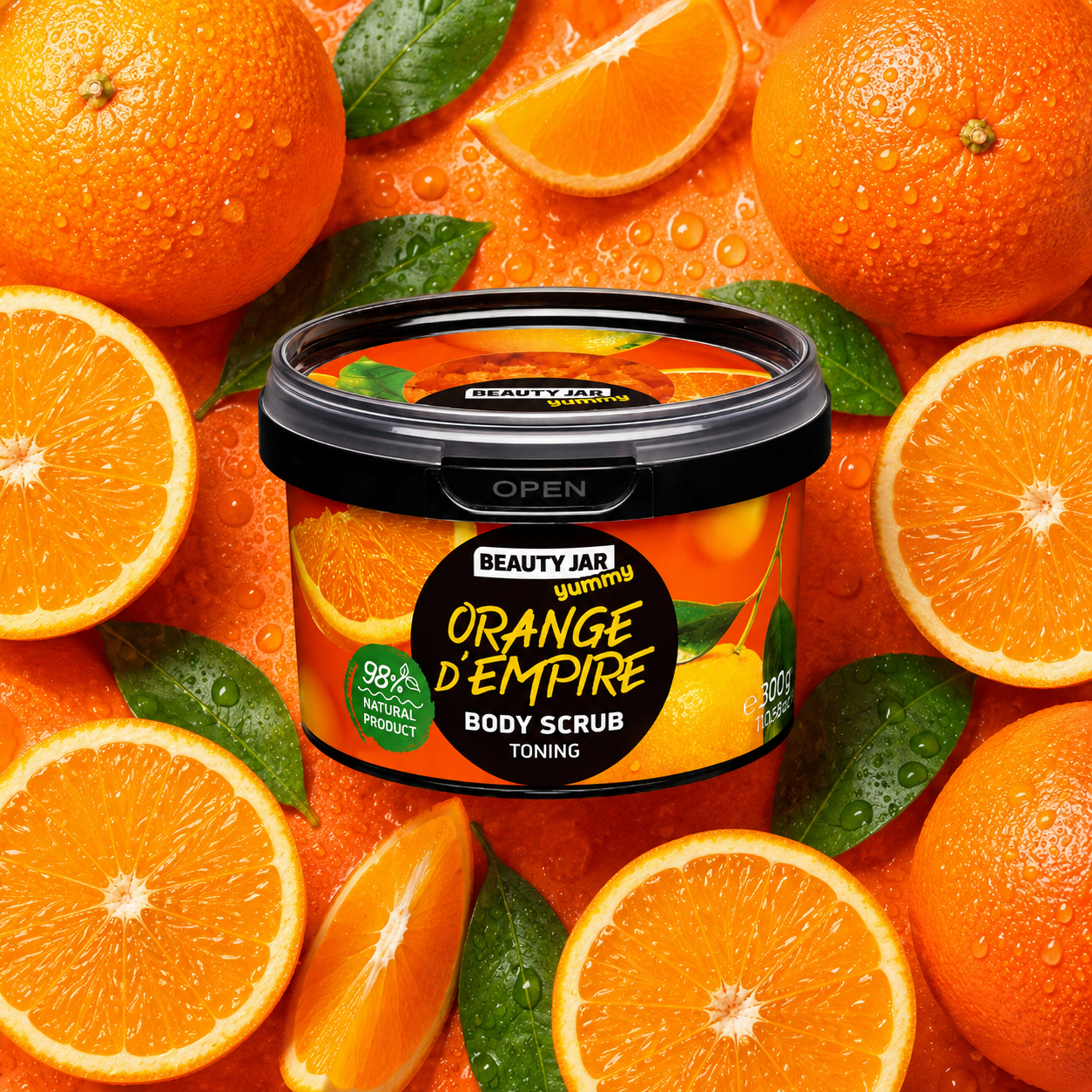 Gommage corporel ORANGE
