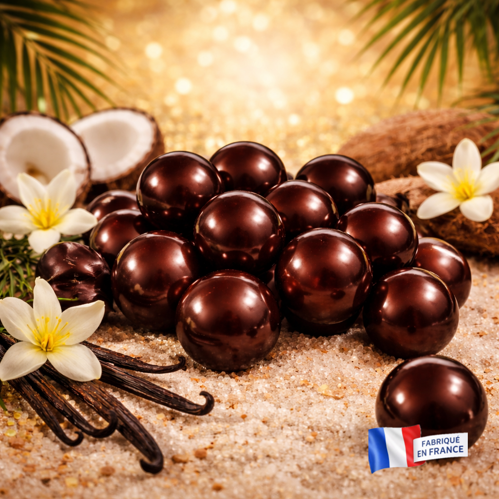 Perles de bain -Vanille des Ăle (lot de 2)
