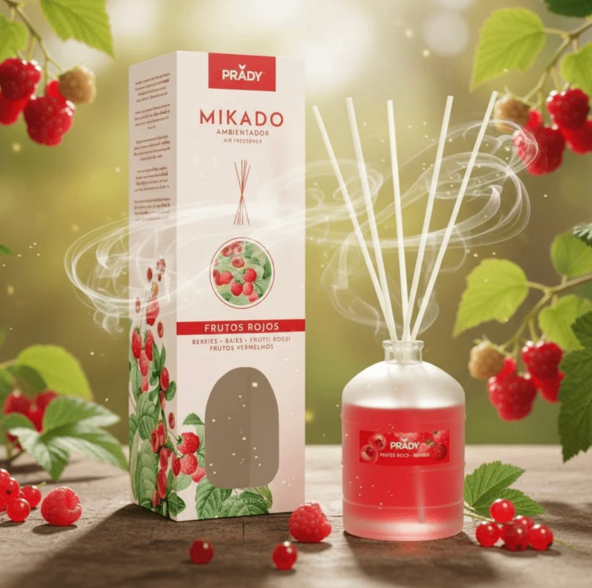 Mikado -Fruits Rouges