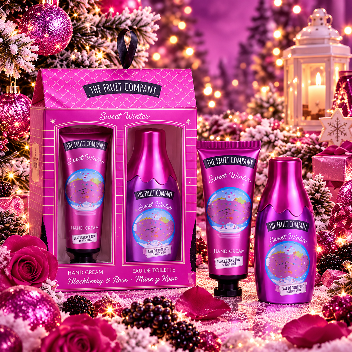 Coffret Noël -Mûres & Roses