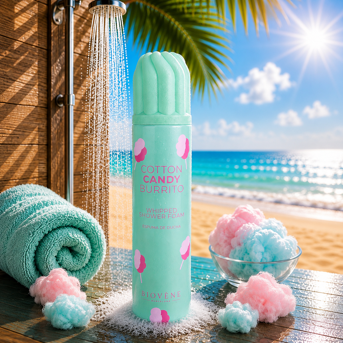 Mousse de douche