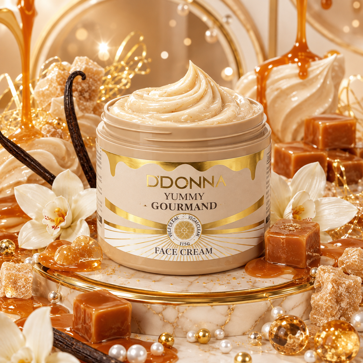Crèmes visage gourmande
