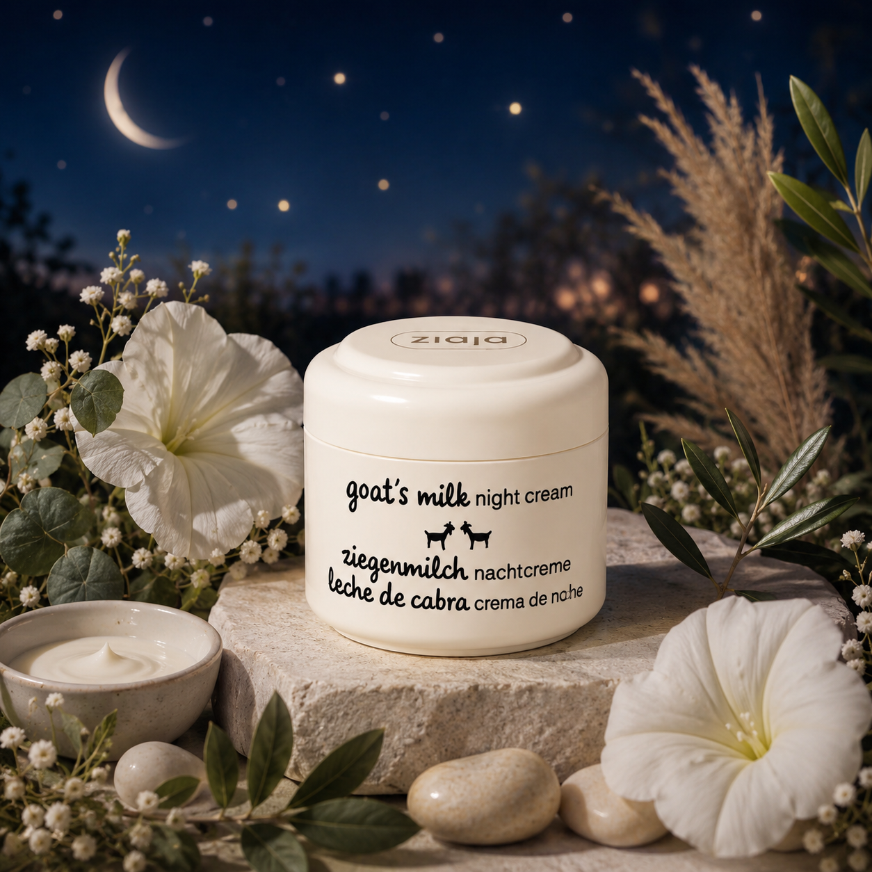 Crème de nuit -Lait de chèvre