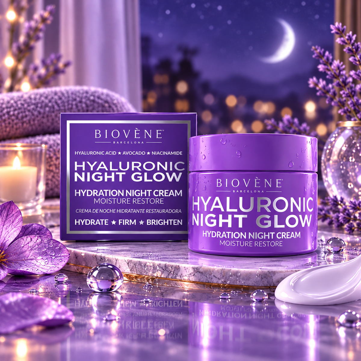 Crème de nuit Hyaluronic