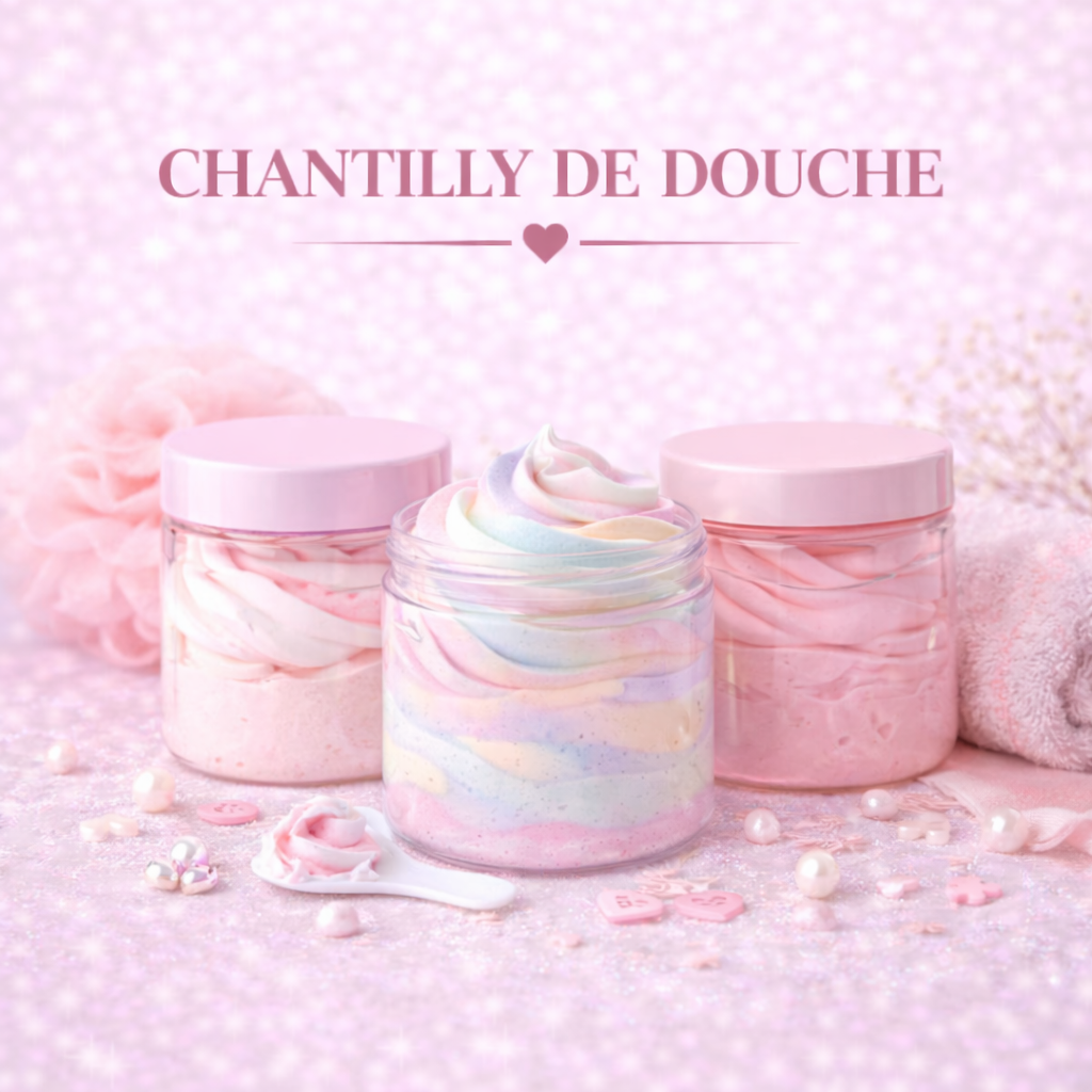 Chantilly de douche