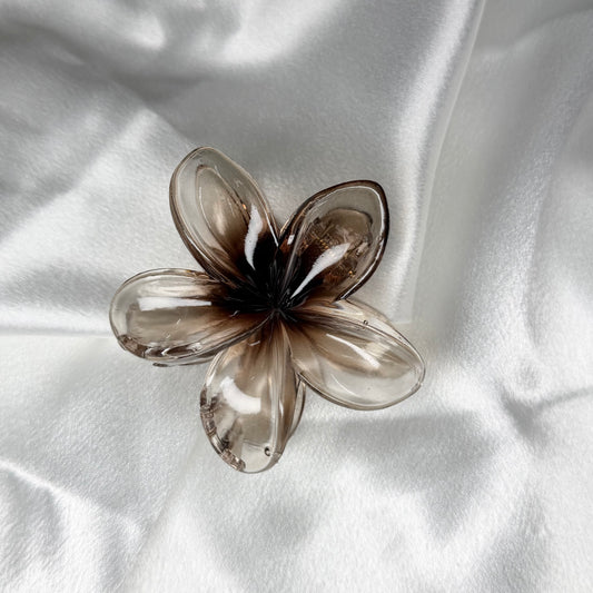 Pince fleur de monoï - Nude Élégance