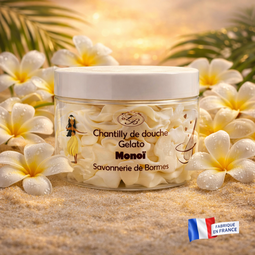 Chantilly de douche -Monoï
