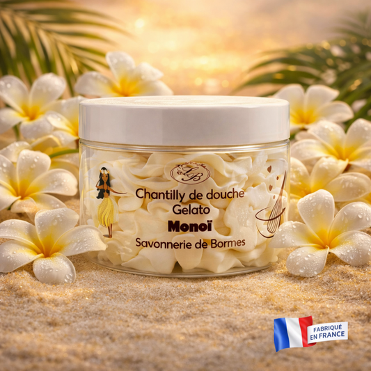 Chantilly de douche -Monoï