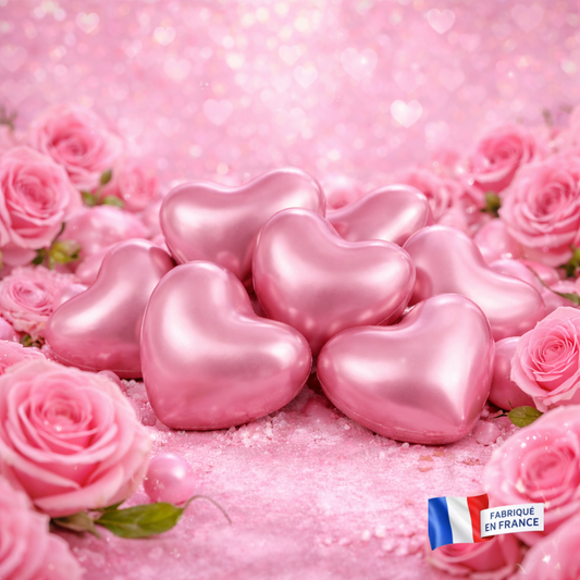 Perles de bain -Rose (lot de 2)