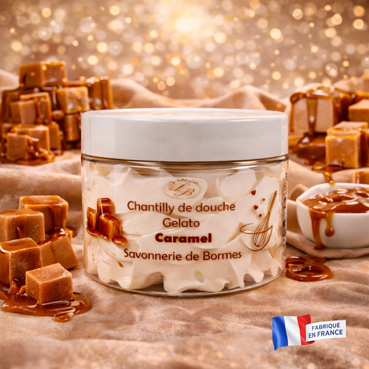 Chantilly de douche -Caramel