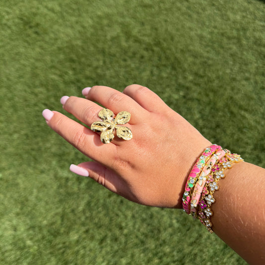Bague fleur