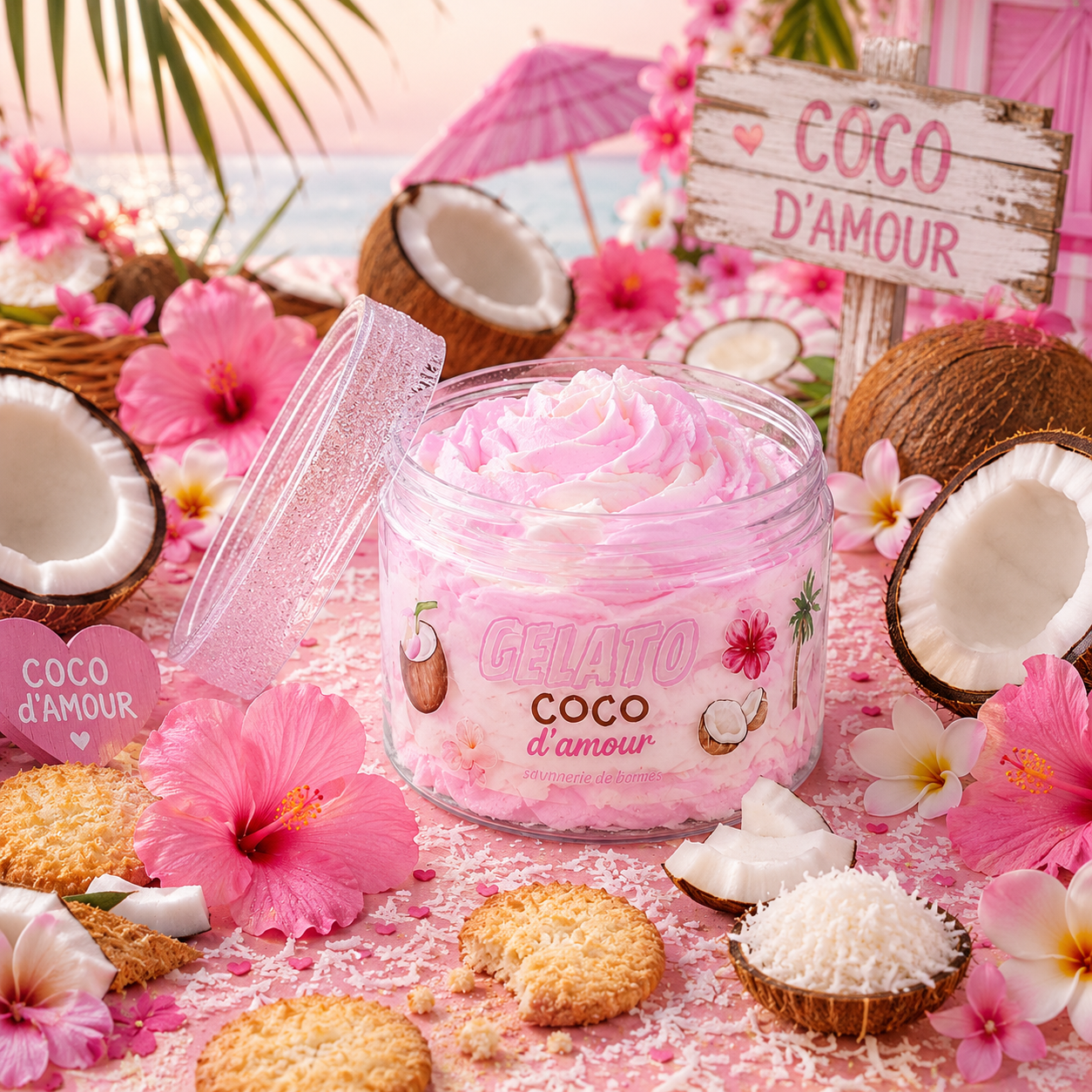 Chantilly de douche -Coco d’amour