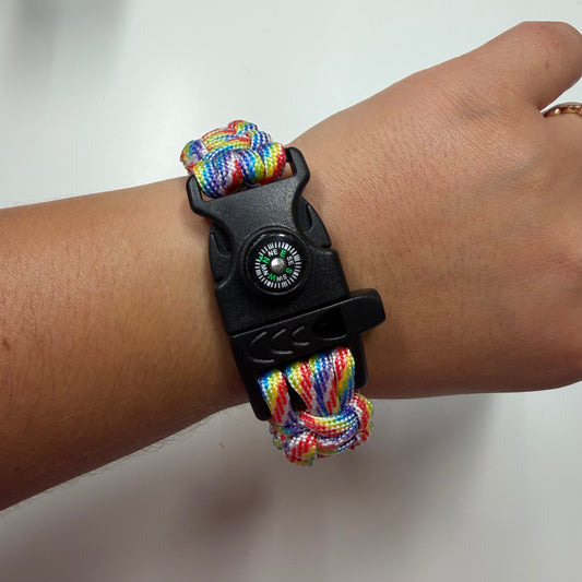 Bracelet de survie multicolore