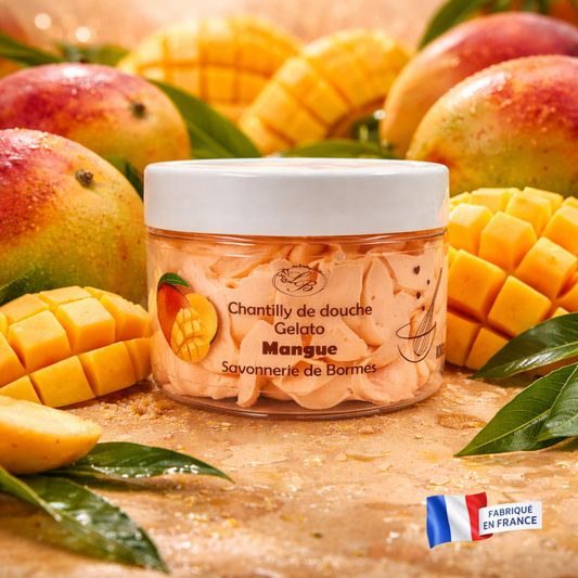 Chantilly de douche -Mangue