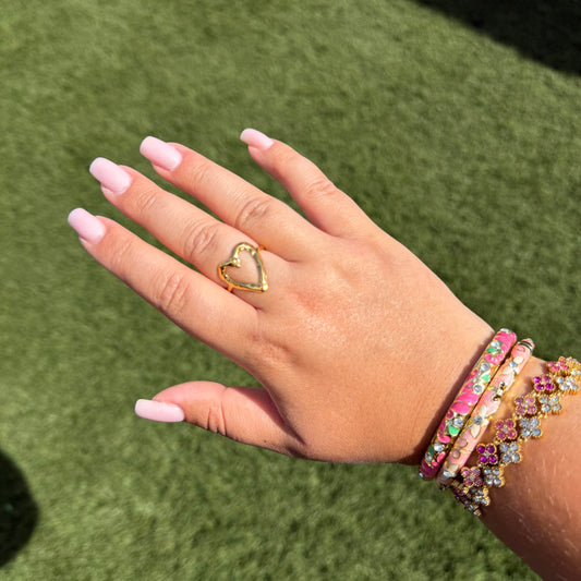 Bague cœur