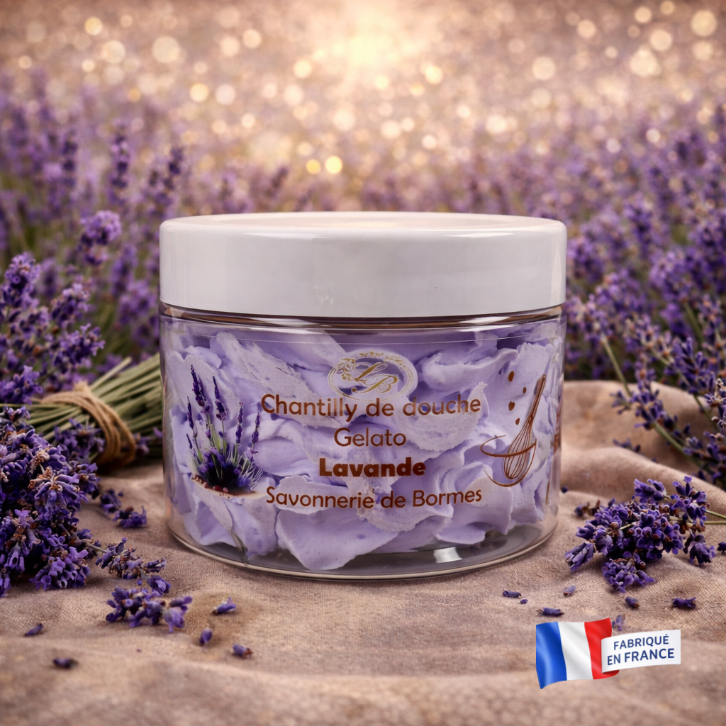 Chantilly de douche -Lavande