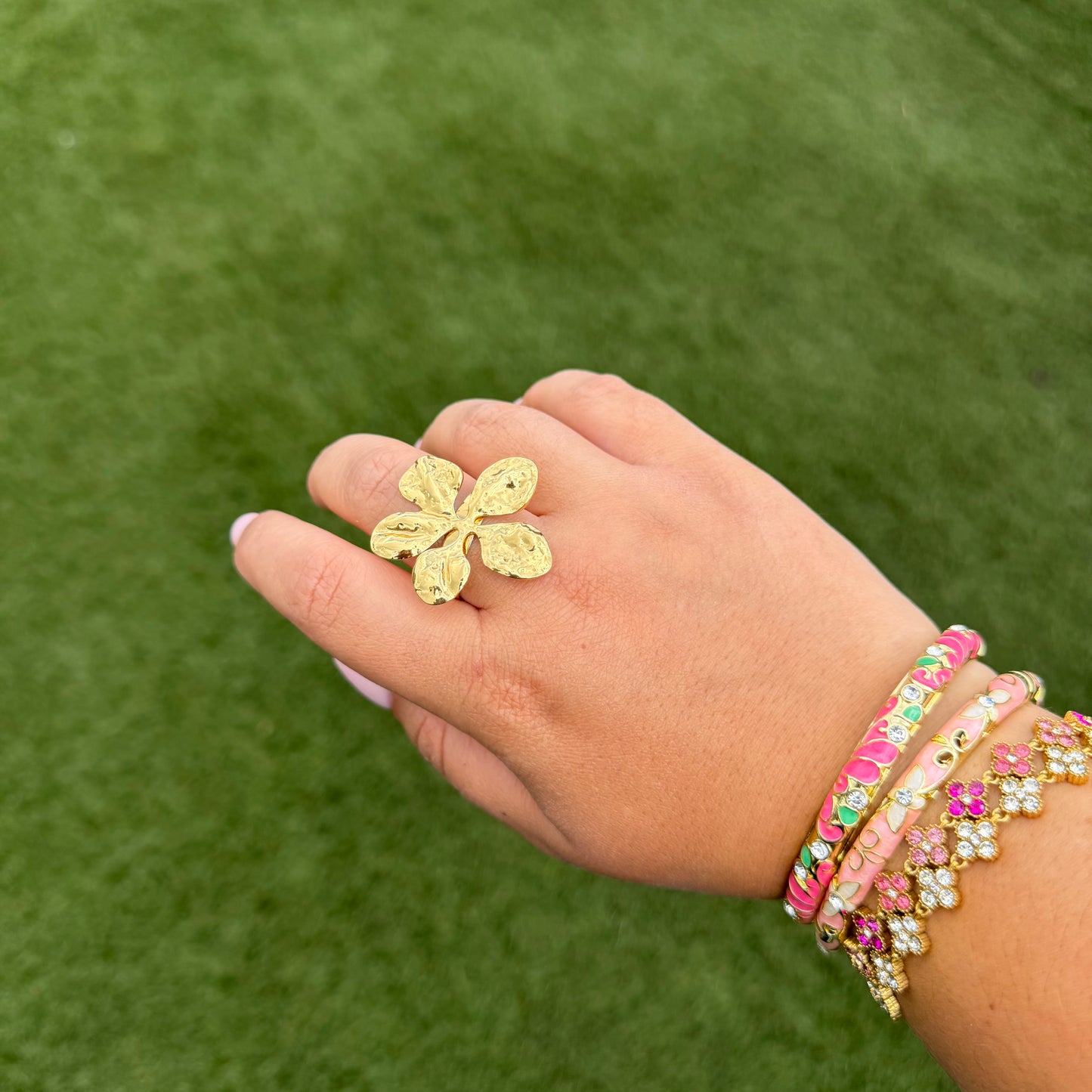 Bague fleur