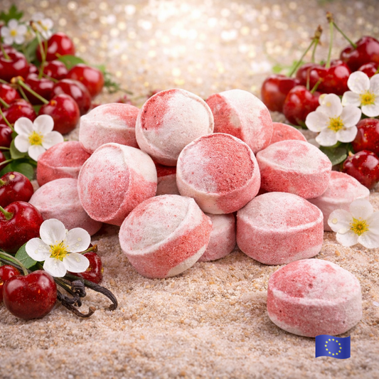 Billes de bain -Cerise (lot de 3)