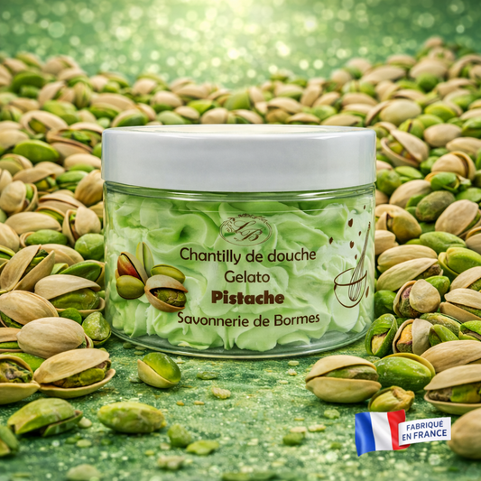 Chantilly de douche -Pistache
