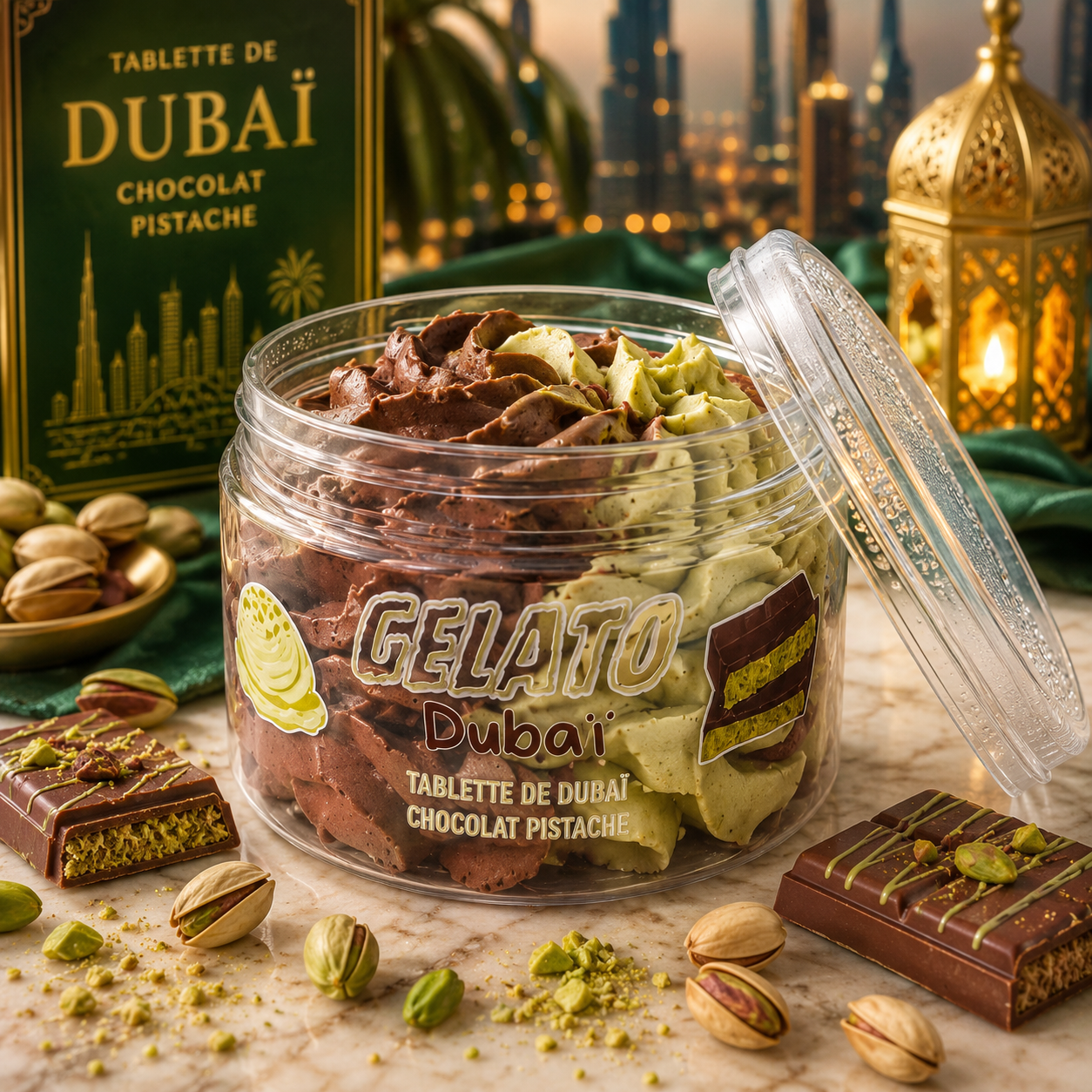 Chantilly de douche -Dubai