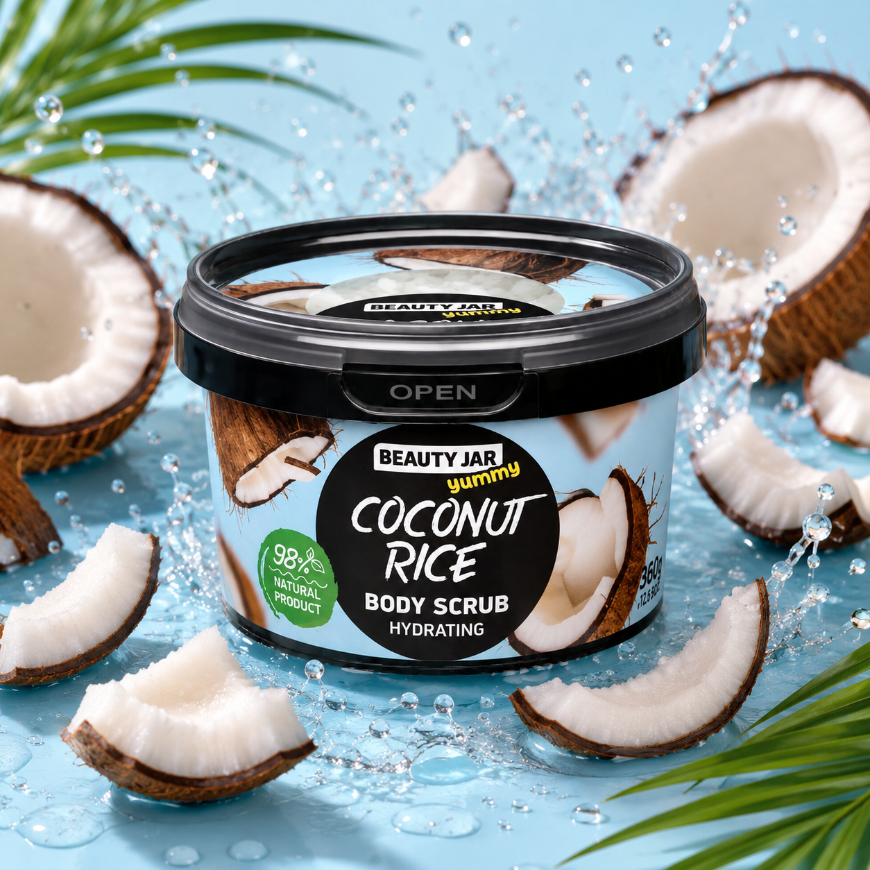 Gommage corporel Beauty Jar COCONUT RICE 360g