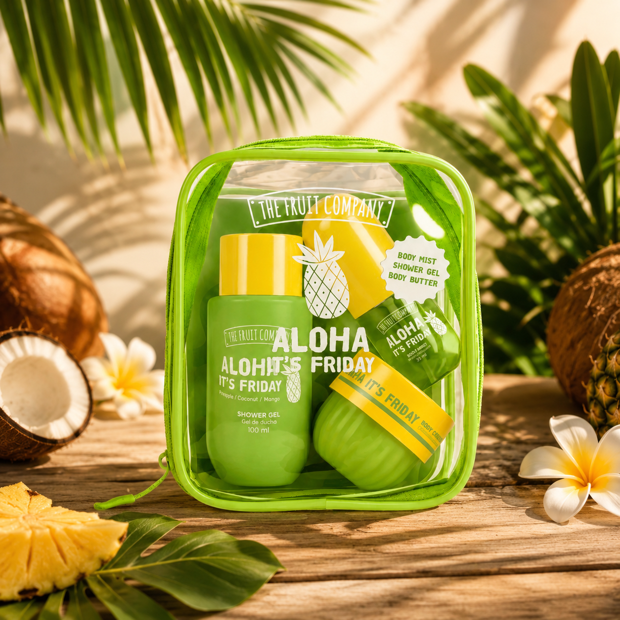 Trousse de voyage - Vanille, Ananas, Noix de coco