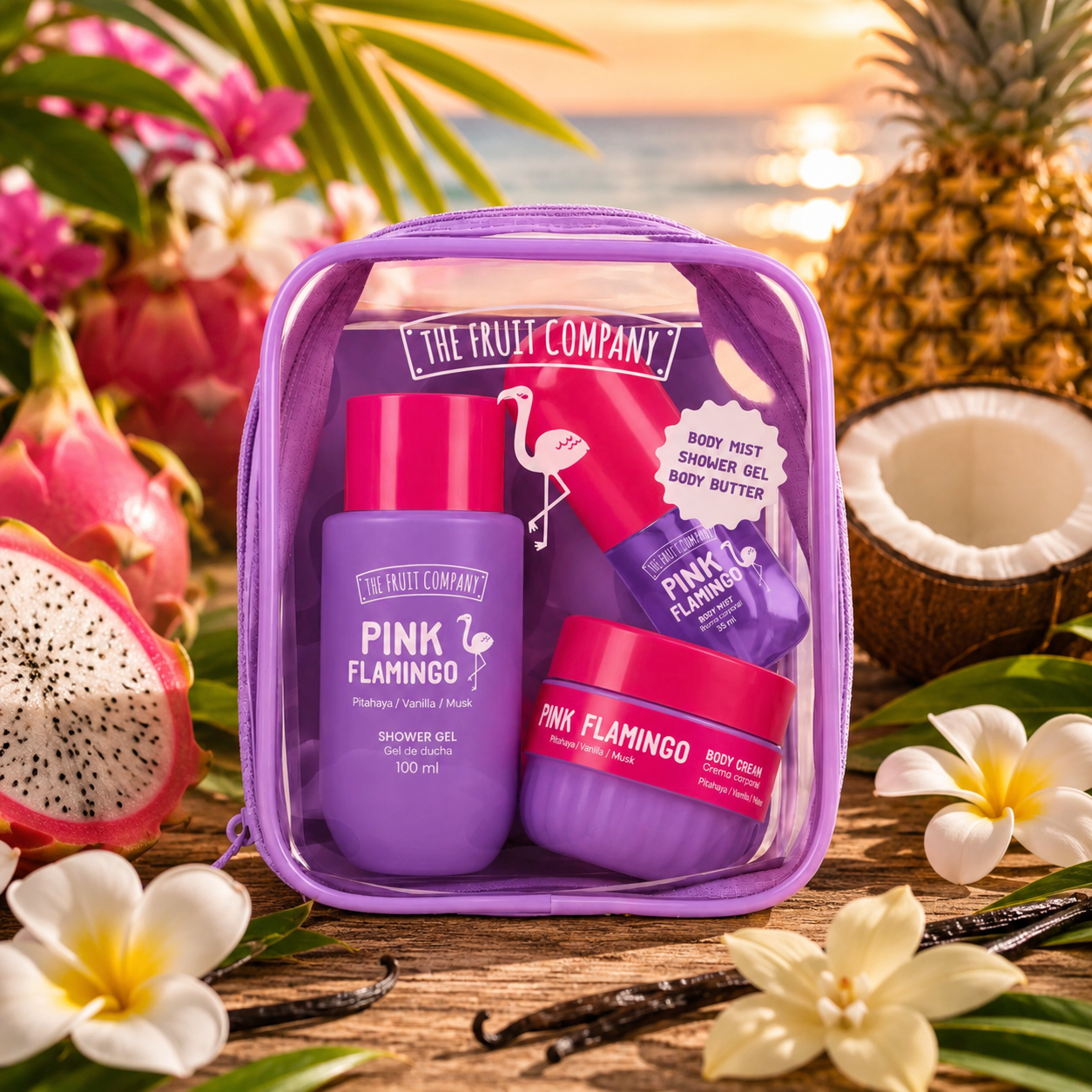 Trousse de voyages - Pitahaya, Vanille, Musc
