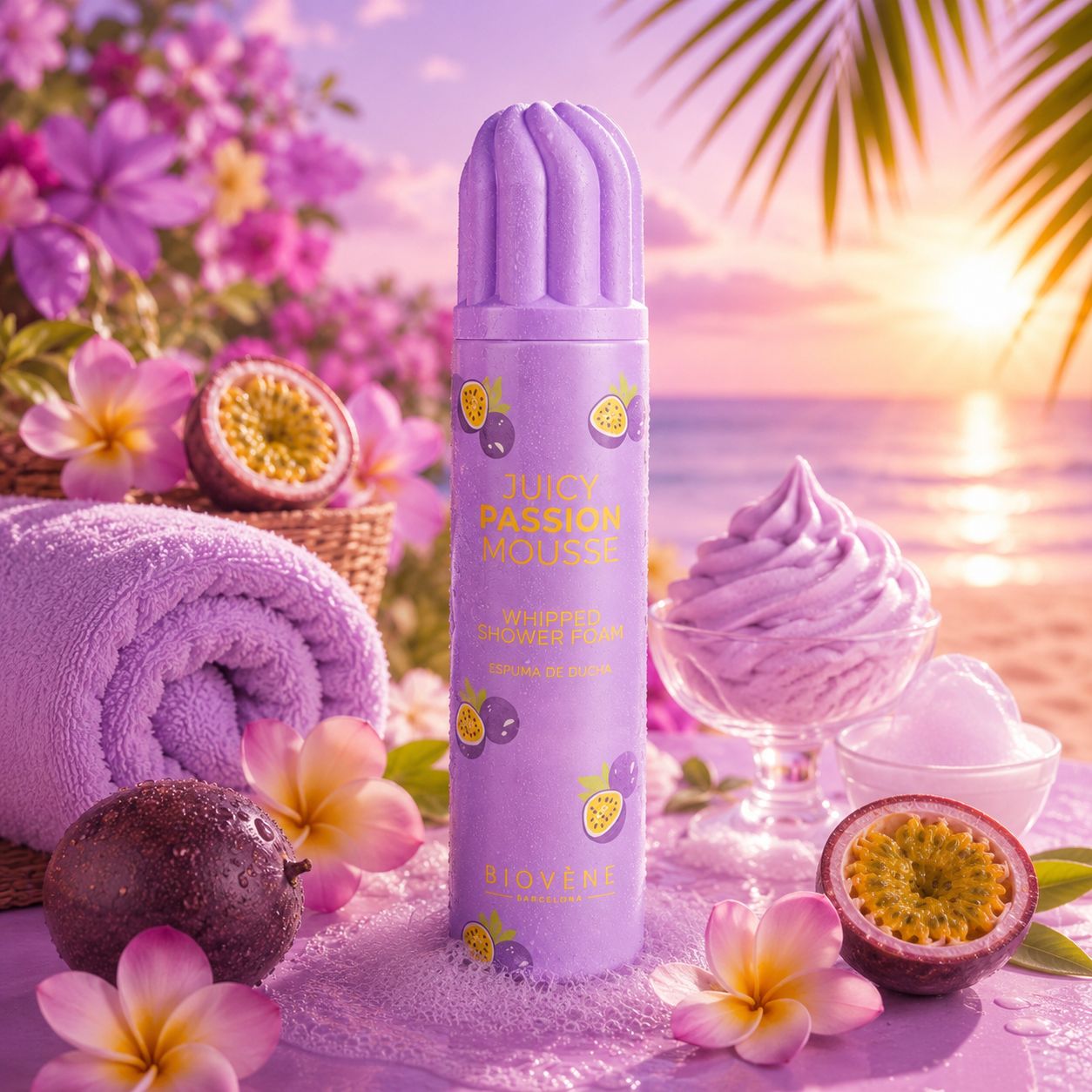 Mousse de douche