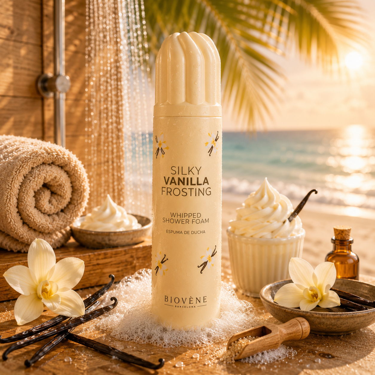 Mousse de douche