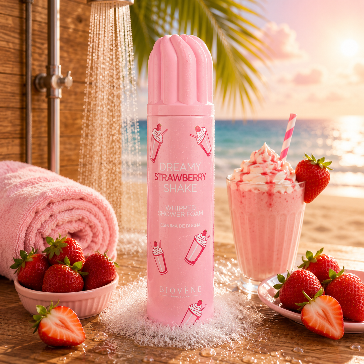 Mousse de douche