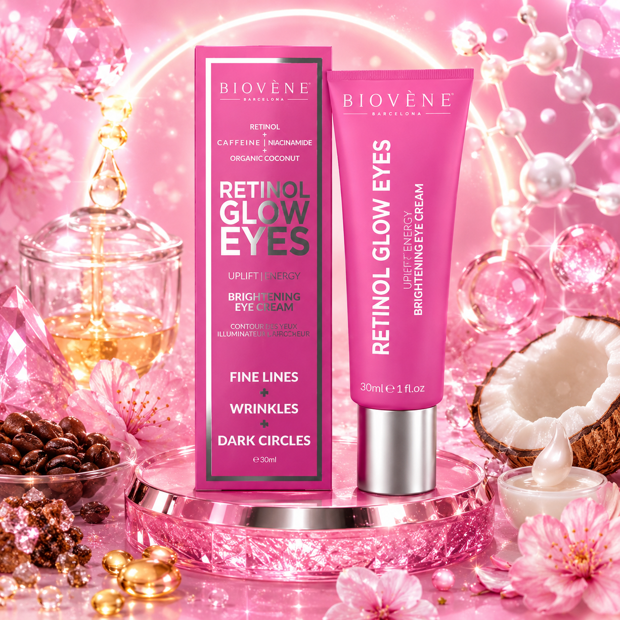 Crème contour des yeux -Retinol